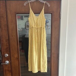 Christy Dawn Yellow Floral Day Dress XS